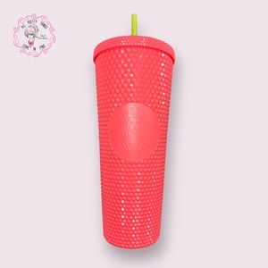 Starbucks Studded Tumbler- Neon Orange 🍊